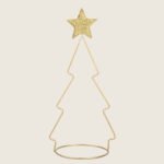 Beauty Home ΜΕΤΑΛΛΙΚΟ ΕΛΑΤΟ ΜΕ ΑΣΤΕΡΙ ΧΡΥΣΟ 10×21,5cm