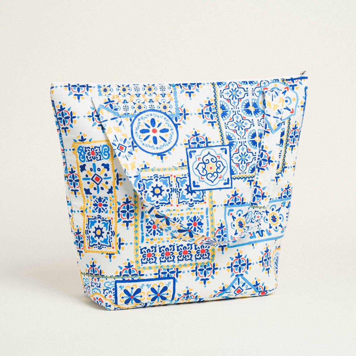 7198e1c3-3583-4399-a119-279cff296bcf-3 Beauty Home ΤΣΑΝΤΑ ΜΕ ΦΕΡΜΟΥΑΡ 53 X 43 cm ΑΖΟΥΛΕΖΟΥ - Image 1