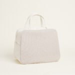 Beauty Home ΤΣΑΝΤΑ ΧΕΙΡΟΣ 35x40x23cm ΜΠΕΖ ΧΡΥΣΟ LUREX