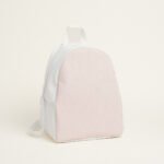 Beauty Home BACKPACK 43x35x23cm ΡΟΖ ΧΡΥΣΟ LUREX