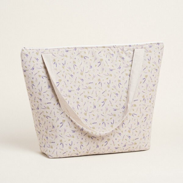 Beauty Home ΤΣΑΝΤΑ ΜΕ ΦΕΡΜΟΥΑΡ 53 X 43 cm  ΛΕΒΑΝΤΑ