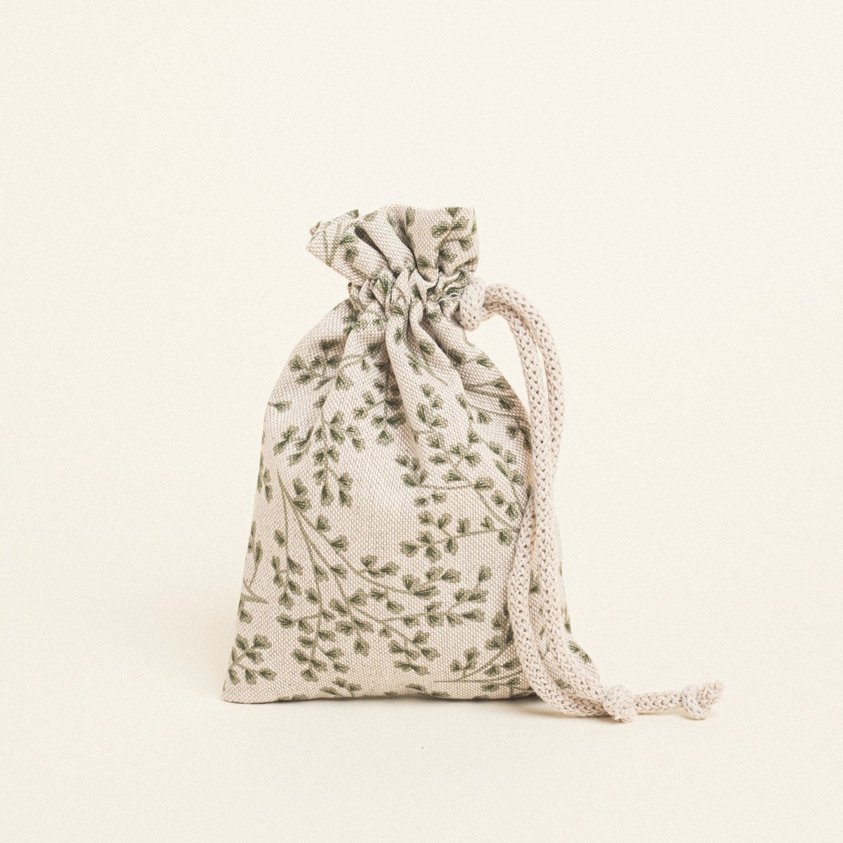 7f3274b2-0a32-4a04-9b13-02af353ab717 Beauty Home ΠΟΥΓΚΙ ΜΕ ΚΟΡΔΟΝΙ 12 x 17 cm ΜΙΚΡΑ ΠΡΑΣΙΝΑ ΦΥΛΛΑ - Image 1