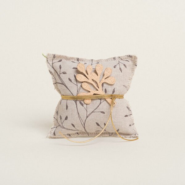 Beauty Home ΜΑΞΙΛΑΡΑΚΙ 10 x 10 cm ΚΛΑΔΙΑ ΜΠΕΖ ΦΟΝΤΟ