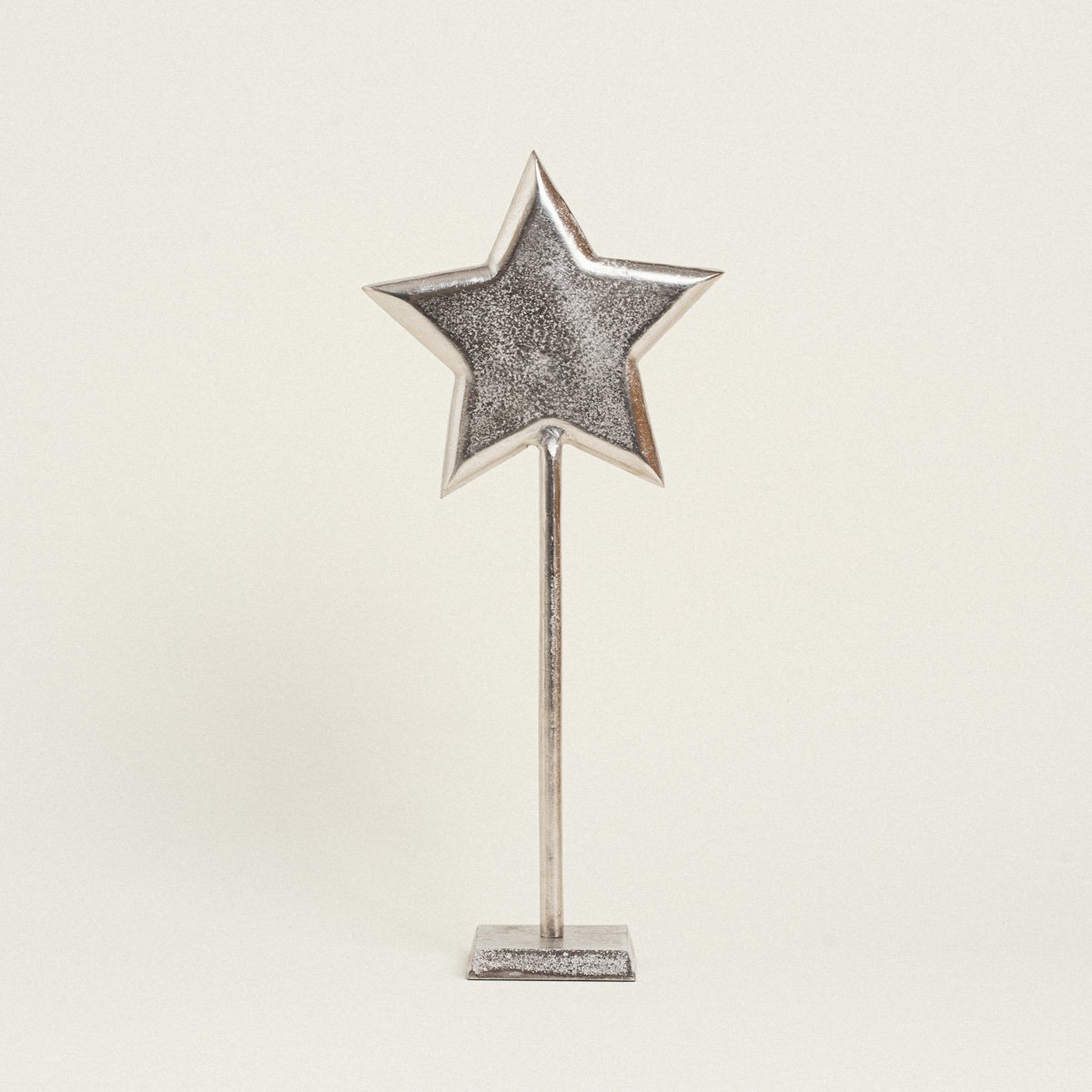 8720194229835 Beauty Home ΑΣΤΕΡΙ ΜΕΤΑΛΛΙΚΟ ΑΣΗΜΙ 55 cm - Image 1