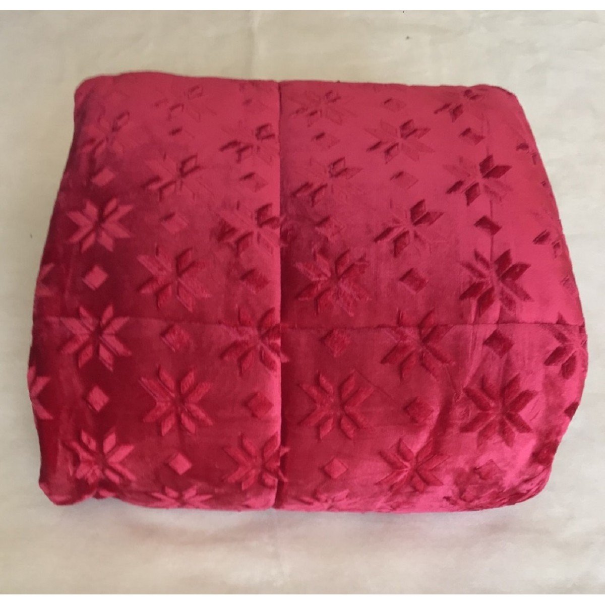 890_RED-1200x1200 ΚΟΥΒΕΡΤΟΠΑΠΛΩΜΑ ΗΜΙΔΙΠΛΟ 180X240 ADAM HOME (500) RED - Image 1