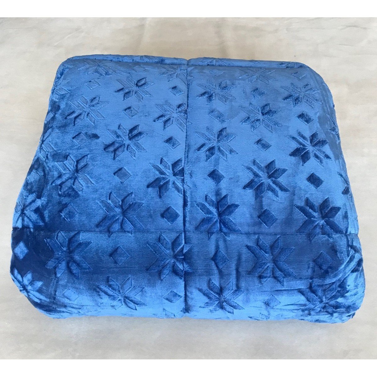 890_blue-1200x1200 ΚΟΥΒΕΡΤΟΠΑΠΛΩΜΑ ΗΜΙΔΙΠΛΟ 180X240 ADAM HOME (500) BLUE - Image 1