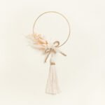 Beauty Home ΣΤΕΦΑΝΙ ΣΤΟΛΙΣΜΕΝΟ ΜΠΕΖ-ΧΡΥΣΟ ΜΕ ΑΠΟΞΗΡΑΜΕΝΑ