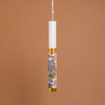 Beauty Home ΛΑΜΠΑΔΑ ΣΤΟΛΙΣΜΕΝΗ ΒΕΛΟΥΔΟ ΕΚΡΟΥ ΛΟΥΛΟΥΔΙΑ ΣΕ ΣΥΣΚΕΥΑΣΙΑ ΔΩΡΟΥ