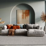 Beauty Home Χαλί Rustic Art 9335 Λευκό,Γκρι Beauty Home - Image 3