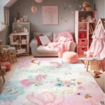 Beauty Home Χαλί παιδικό Fun Art 9588 135x180 Ροζ - Image 2