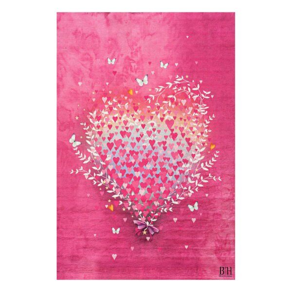 Beauty Home Χαλί παιδικό Fun Art 9589 135x180 Φουξ