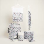 Beauty Home ΣΕΤ ΒΑΠΤΙΣΗΣ ΜΙΝΙ ΑΥΤΟΚΙΝΗΤΑΚΙΑ ΓΚΡΙ