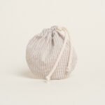 Beauty Home ΠΟΥΓΚΙ ΟΒΑΛ ΜΕ ΚΟΡΔΟΝΙ 13 x 14 cm  ΑΓΚΥΡΑ ΡΙΓΕ ΜΠΕΖ