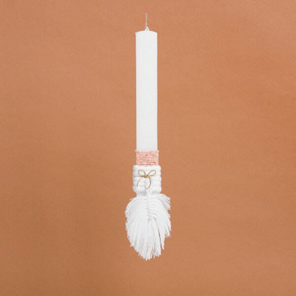 Beauty Home ΛΑΜΠΑΔΑ ΣΤΟΛΙΣΜΕΝΗ ΜΑΚΡΑΜΕ ΦΥΛΛΟ ΛΕΥΚΟ ΣΕ ΣΥΣΚΕΥΑΣΙΑ ΔΩΡΟΥ