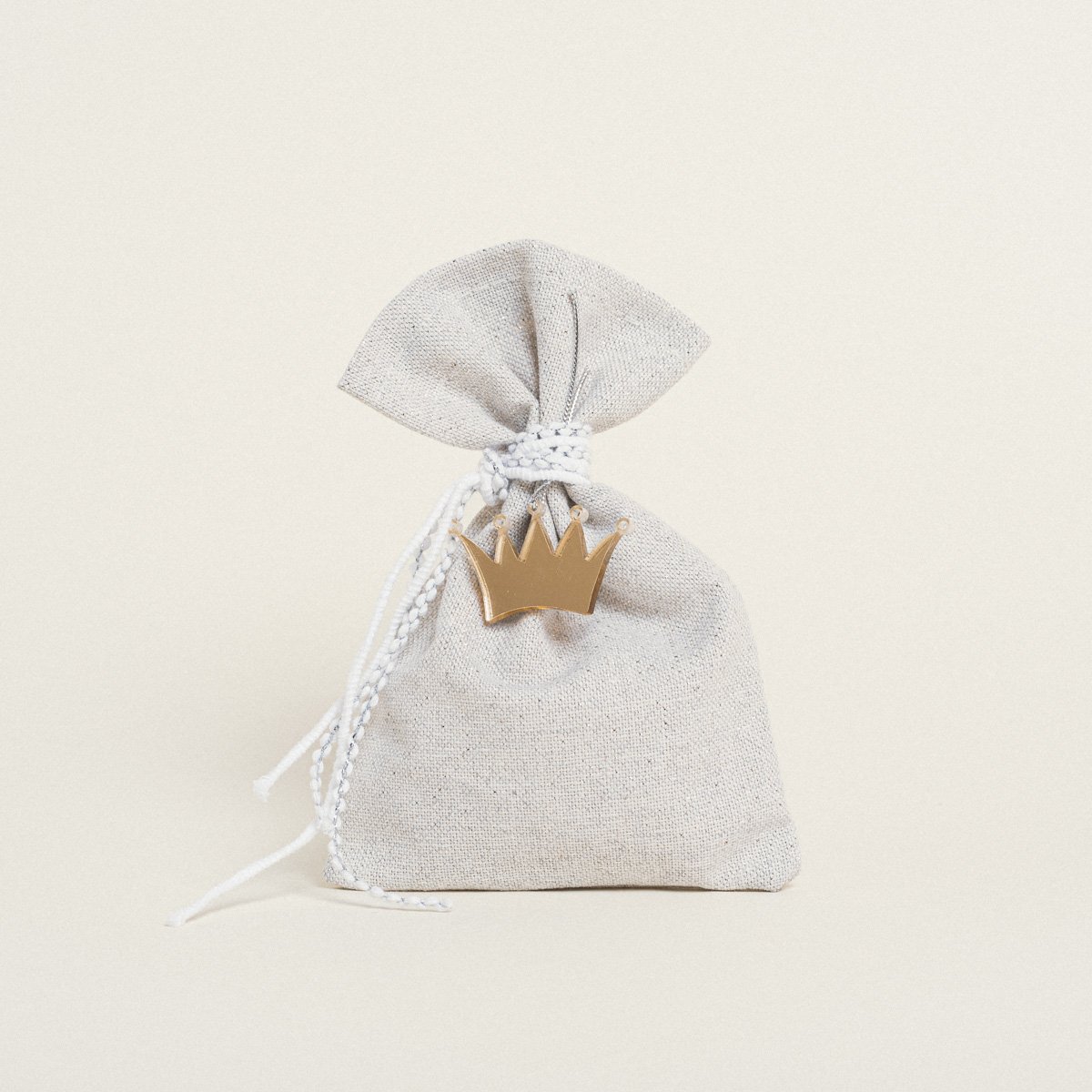 a806ea6e-9413-49d3-9cf9-9a976d40ead7-3 Beauty Home ΠΟΥΓΚΙ ΓΚΡΙ ΑΣΗΜΙ LUREX 12 x 17 cm - Image 1