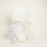 Beauty Home ΣΕΤ ΒΑΠΤΙΣΗΣ ΜΟΝΟΧΡΩΜΟ PREMIUM ΕΚΡΟΥ