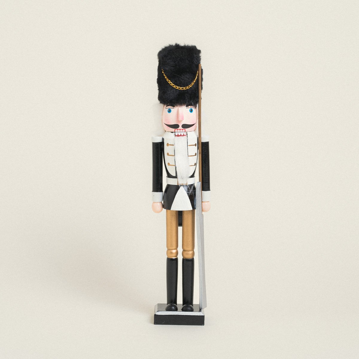 ab02d783-2a70-42b4-8ae4-5839cbcd91e8 Beauty Home ΚΑΡΥΟΘΡΑΥΣΤΕΣ ΜΑΥΡΟΙ ΜΕ ΓΟΥΝΙΝΟ ΚΑΠΕΛΟ 25 CM - Image 1