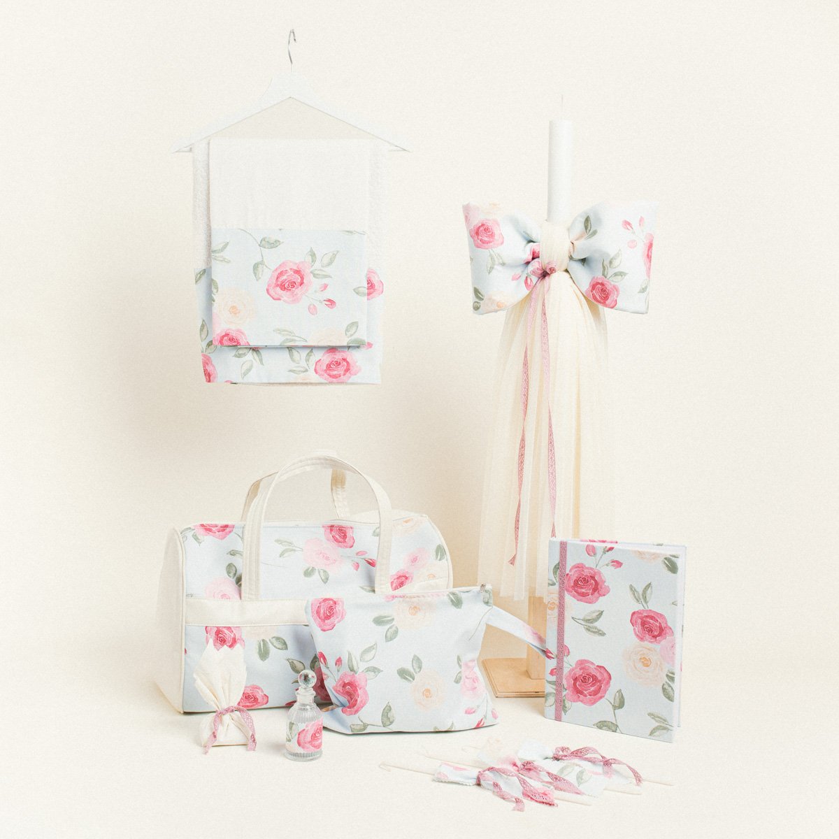 b9fd95f6-f4f4-480c-8e6c-cea9140f16b2 Beauty Home ΣΕΤ ΒΑΠΤΙΣΗΣ ΤΡΙΑΝΤΑΦΥΛΛΑ ΓΑΛΑΖΙΟ ΦΟΝΤΟ - Image 1