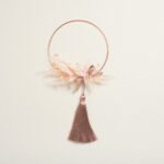 Beauty Home ΣΤΕΦΑΝΙ ΣΤΟΛΙΣΜΕΝΟ ΡΟΖ-ΧΡΥΣΟ ΜΕ ΑΠΟΞΗΡΑΜΕΝΑ