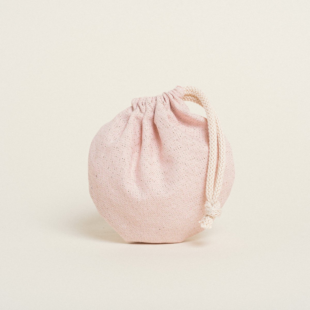 c15dc5bf-507a-48bb-9395-75fb05913f1a-3 Beauty Home ΠΟΥΓΚΙ ΟΒΑΛ ΜΕ ΚΟΡΔΟΝΙ 13 x 14 cm ΡΟΖ ΧΡΥΣΟ LUREX - Image 1