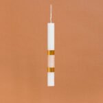 Beauty Home ΛΑΜΠΑΔΑ ΣΤΟΛΙΣΜΕΝΗ ΧΡΥΣΗ ΜΕ ΜΠΕΖ ΚΟΡΔΕΛΑ ΣΕ ΣΥΣΚΕΥΑΣΙΑ ΔΩΡΟΥ