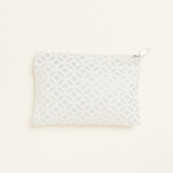 Beauty Home ΠΟΡΤΟΦΟΛΑΚΙ 9 x 16 cm ΖΑΚΑΡ ΕΚΡΟΥ-ΑΣΗΜΙ