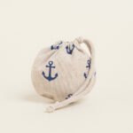 Beauty Home ΠΟΥΓΚΙ ΟΒΑΛ ΜΕ ΚΟΡΔΟΝΙ 13 x 14 cm ΑΓΚΥΡΕΣ