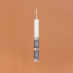 Beauty Home ΛΑΜΠΑΔΑ ΣΤΟΛΙΣΜΕΝΗ ΑΣΗΜΙ ΜΕ ΜΑΥΡΗ ΚΟΡΔΕΛΑ ΣΕ ΣΥΣΚΕΥΑΣΙΑ ΔΩΡΟΥ