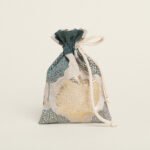 Beauty Home ΠΟΥΓΚΙ ΜΕ ΚΟΡΔΟΝΙ 12 x 17 cm ΧΡΥΣΑ ΦΥΛΛΑ