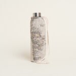 Beauty Home ΘΗΚΗ ΓΙΑ ΜΠΟΥΚΑΛΙ ΜΕ ΚΟΡΔΟΝΙ 22 x 12 cm ΧΑΡΤΗΣ VINTAGE