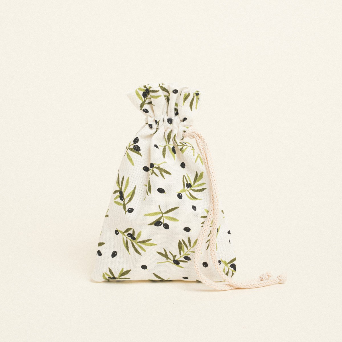 eca19f43-193a-4e93-98fc-9ec6b4813a82 Beauty Home ΠΟΥΓΚΙ ΜΕ ΚΟΡΔΟΝΙ 12 x 17 cm ΜΙΚΡΕΣ ΕΛΙΕΣ ΛΕΥΚΟ ΦΟΝΤΟ 140 CM - Image 1