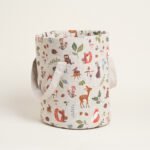 Beauty Home ΣΑΚΟΣ ΚΥΛΙΝΔΡΟΣ 43 x 30 cm  FOREST WOOD ANIMALS