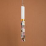 Beauty Home ΛΑΜΠΑΔΑ ΣΤΟΛΙΣΜΕΝΗ ΣΤΟΦΑ ΙΝΔΙΚΑ ΤΡΙΓΩΝΑ  ΣΕ ΣΥΣΚΕΥΑΣΙΑ ΔΩΡΟΥ