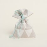 Beauty Home ΠΟΥΓΚΙ 12 x 17 cm ΖΑΚΑΡ ΤΡΙΓΩΝΟ ΡΕΤΡΟ ΜΠΕΖ