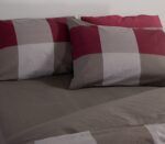 Σετ Σεντόνια Μονά 170×270 Nef Nef Casual Check Rose - Image 8