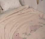 Βρεφική Κουβέρτα Βελουτέ Αγκαλιάς 75×100 Nef Nef Country Bunny Ivory - Image 3