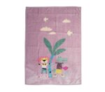 Κουβέρτα Βελουτέ Παιδική Μονή 160x220 Nef Nef Roller Friends Lilac - Image 5