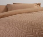 Σετ Σεντόνια Υπέρδιπλα Με Λάστιχο 160×200+35 Nef Nef Suspen Caramel - Image 6