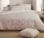 Σετ Σεντόνια Υπέρδιπλα Με Λάστιχο 160×200+35 Nef Nef Carena Pink - Image 2