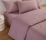 Σετ Παπλωματοθήκη Υπέρδιπλη 230×240 Nef Nef Suspen Mauve - Image 6