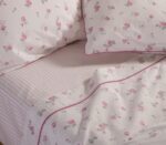 Σετ Σεντόνια Υπέρδιπλα 240×270 Nef Nef Loraley Pink - Image 4