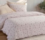 Σετ Παπλωματοθήκη Υπέρδιπλη 230×240 Nef Nef Loraley Pink - Image 3