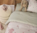 Πάπλωμα Βρεφικό Κούνιας 110x140 Nef Nef Country Bunny Ecru-Mint - Image 5