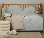 Πάπλωμα Βρεφικό Κούνιας 110x140 Nef Nef Life In The City Aqua - Image 2