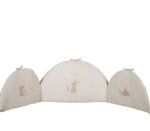 Πάντα Κούνιας 60+67+60×40 Nef Nef Country Bunny Ecru-Mint - Image 2