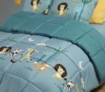 Πάπλωμα Μονό 160×220 Nef Nef Wild Dance Petrol - Image 3