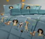 Πάπλωμα Μονό 160×220 Nef Nef Wild Dance Petrol - Image 4