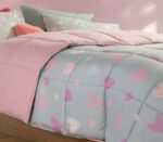 Πάπλωμα Μονό 160×220 Nef Nef Hearts Attack Pink - Image 3