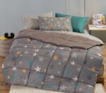 Πάπλωμα Μονό 160×220 Nef Nef Stars Above Silver - Image 2