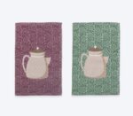 Ποτηρόπανο Βελουτέ 40×60 Nef Nef My Teapot Mauve - Image 2